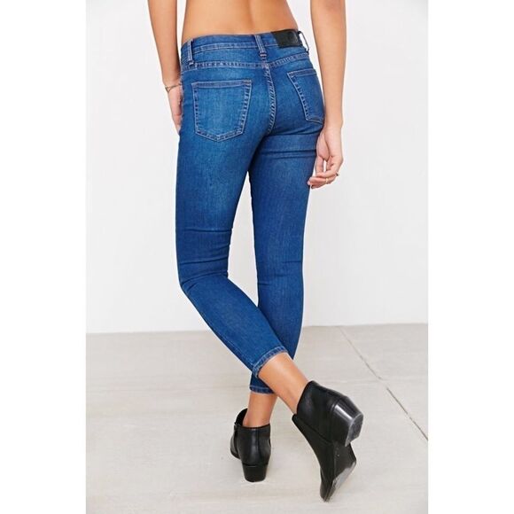Cheap Monday Prime Cropped Sonic Skinny Jeans 24 - Picture 3 of 12